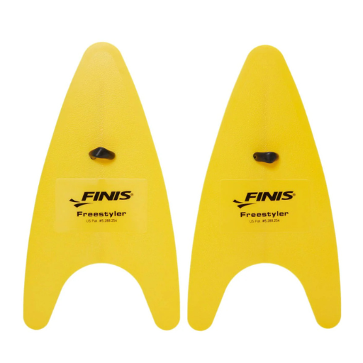 Beginner swim paddles for triathlon