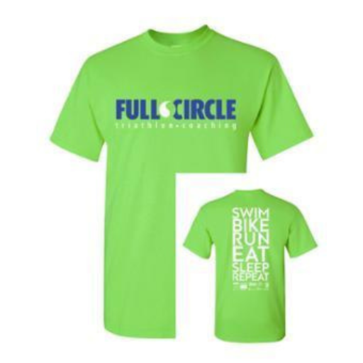 Full Circle Branded Women's Green T-Shirt
