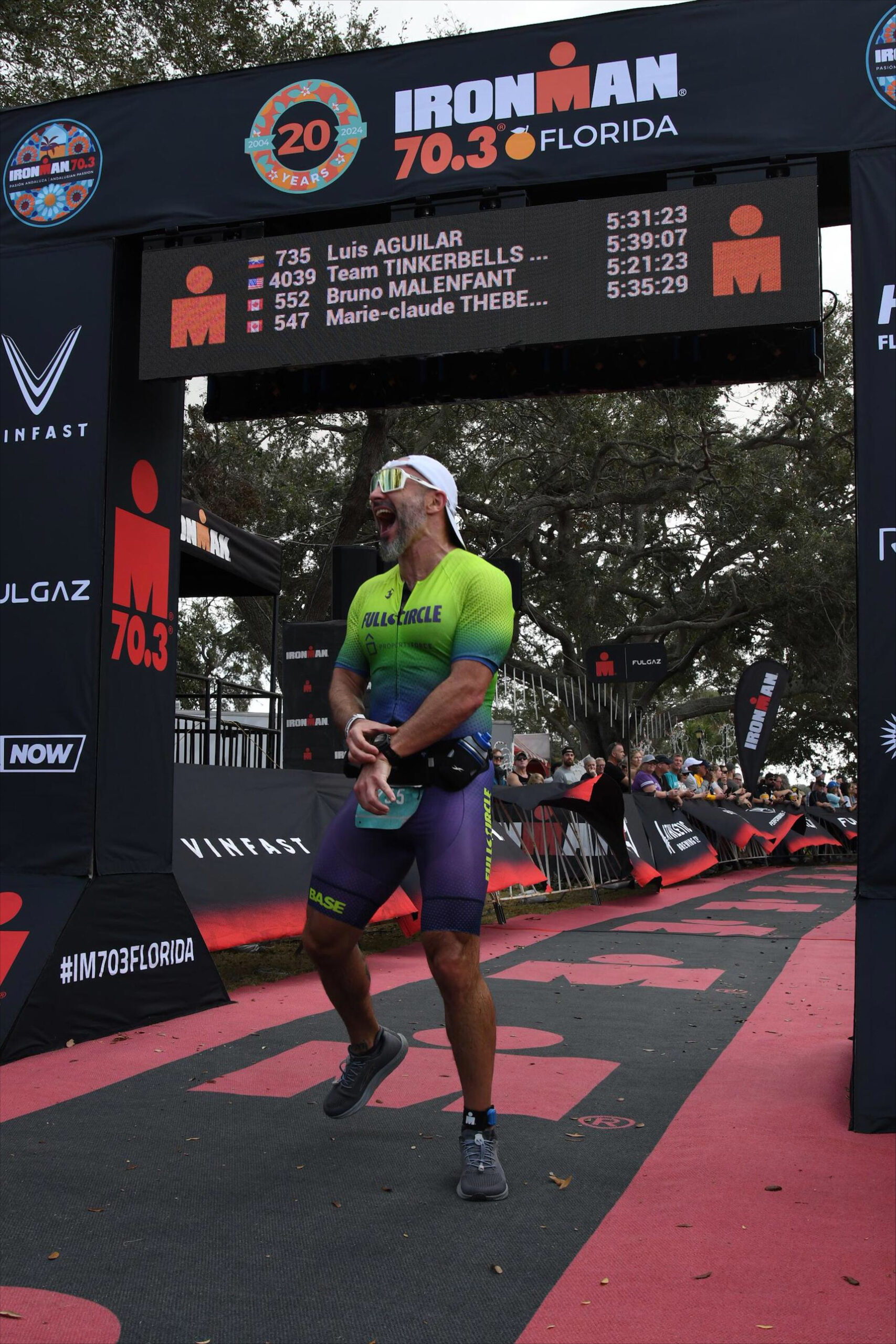 Coach Nico finishing Iron Man